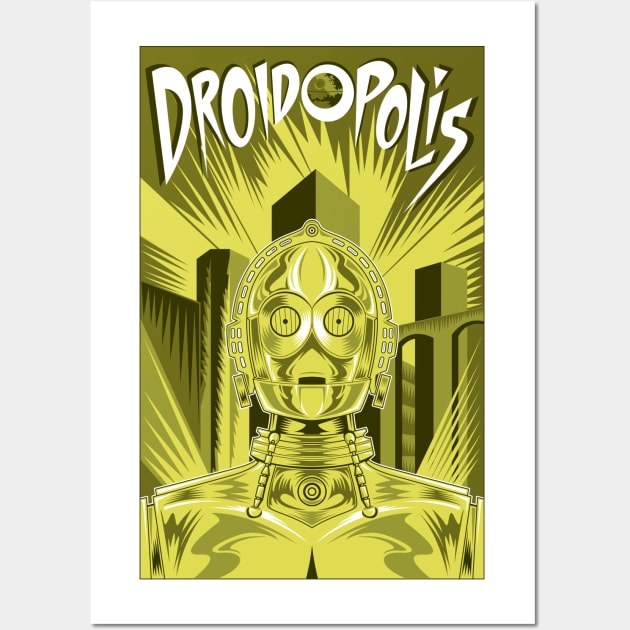 Droidopolis Wall Art by RynoArts